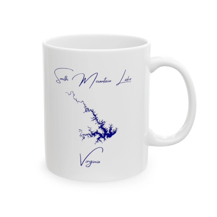 Virginia  Smith  Mountain  Lake  Ceramic  Mug  other  position  view  from  right  11oz.webp