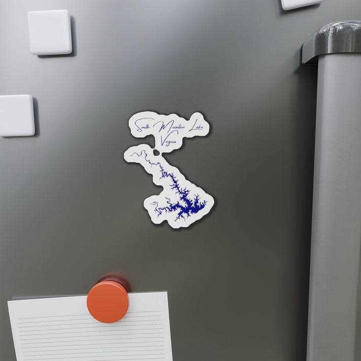 Virginia  Smith  Mountain  Lake  Die  Cut  Magnet  front  position  view  from  context-1  4  x  4.webp