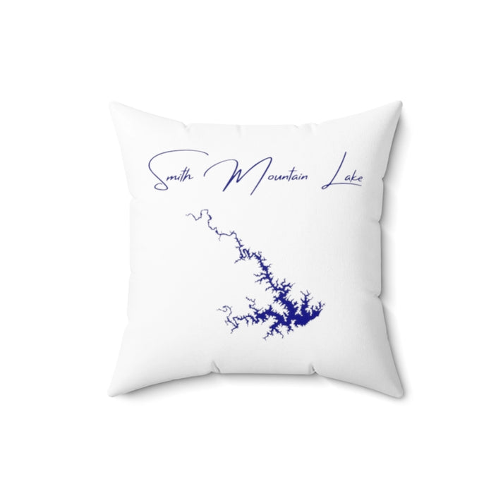Virginia  Smith  Mountain  Lake  Pillow  front  position  view  from  front  16  x  16.webp