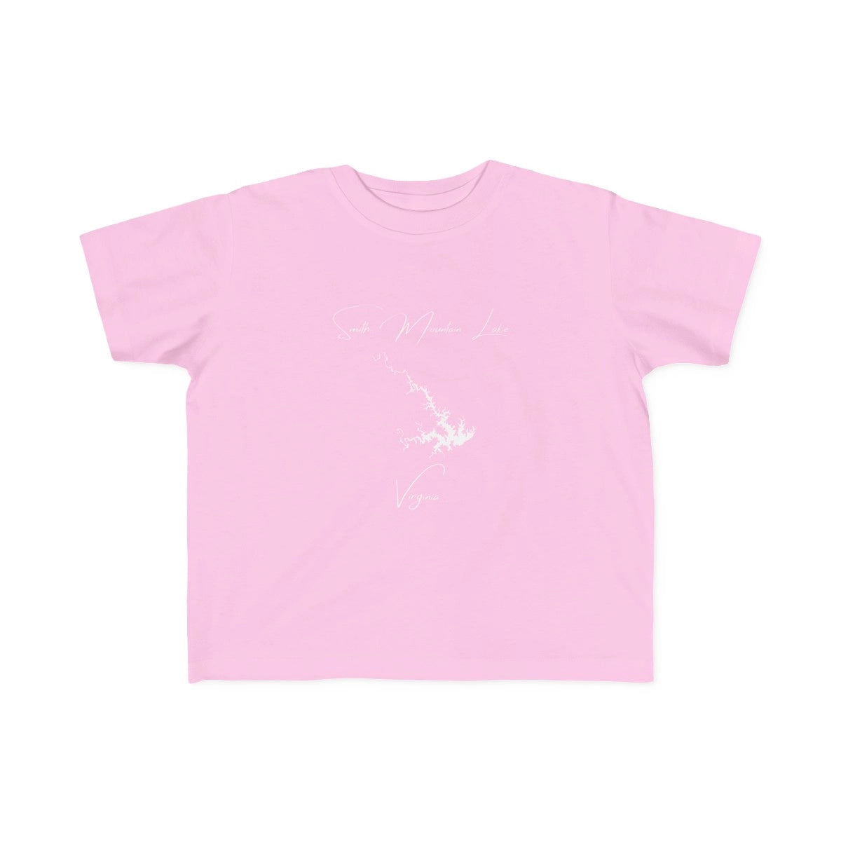 Virginia  Smith  Mountain  Lake  Toddler  T-shirt  front  position  view  from  front  pink.webp