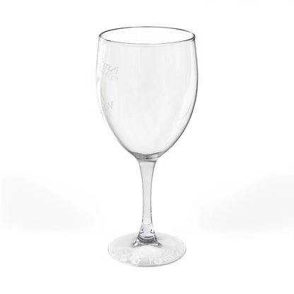 Washington  American  Lake  Engraved  Wine  Glass  other  position  view  from  left  10.5oz.webp