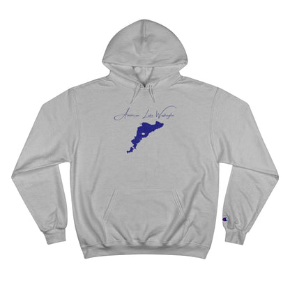 Washington  American  Lake  Hoodie  front  position  view  from  front  light  steel.webp