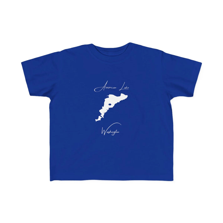 Washington  American  Lake  Toddler  T-shirt  front  position  view  from  front  royal.webp