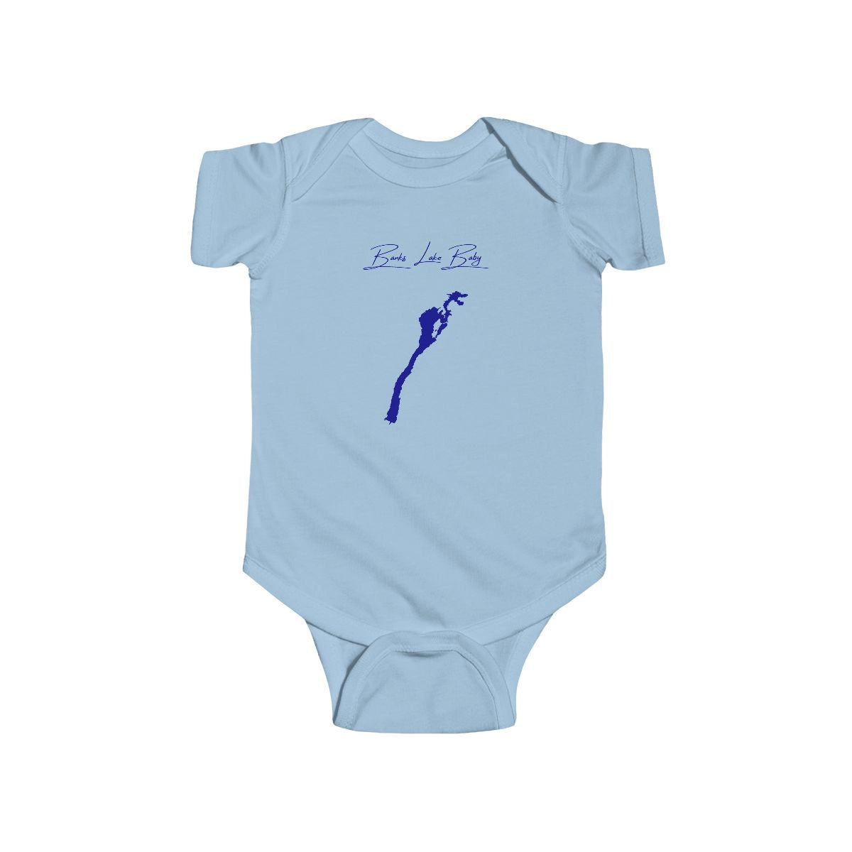 Washington  Banks  Lake  Onesie  front  position  view  from  front  light  blue.webp