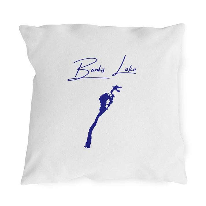 Washington  Banks  Lake  Outdoor  Pillow  front  position  view  from  front  18  x  18.webp