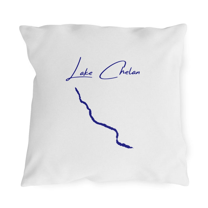 Washington  Lake  Chelan  Outdoor  Pillow  front  position  view  from  front  18  x  18.webp