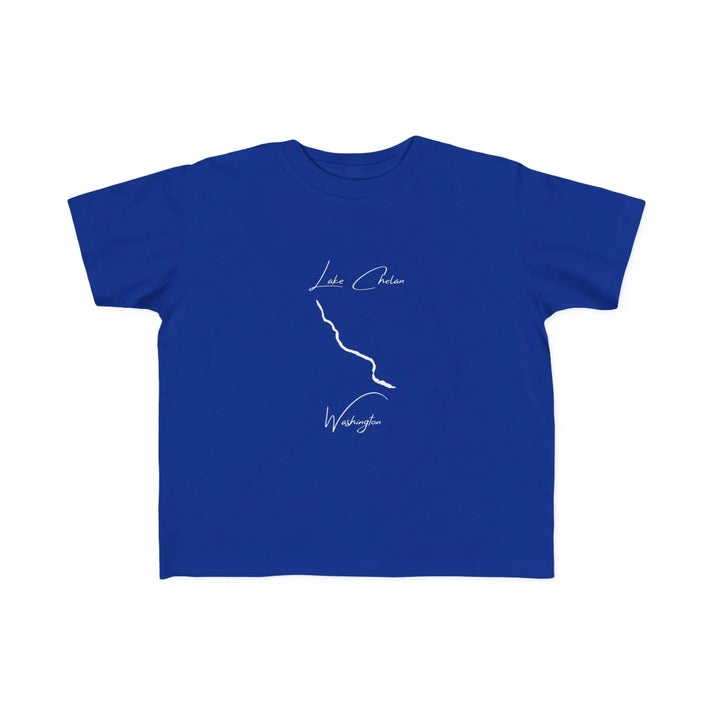 Washington  Lake  Chelan  Toddler  T-shirt  front  position  view  from  front  royal.webp