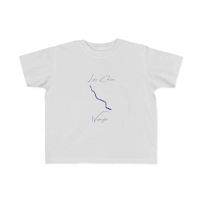 Washington  Lake  Chelan  Toddler  T-shirt  front  position  view  from  front  silver.webp