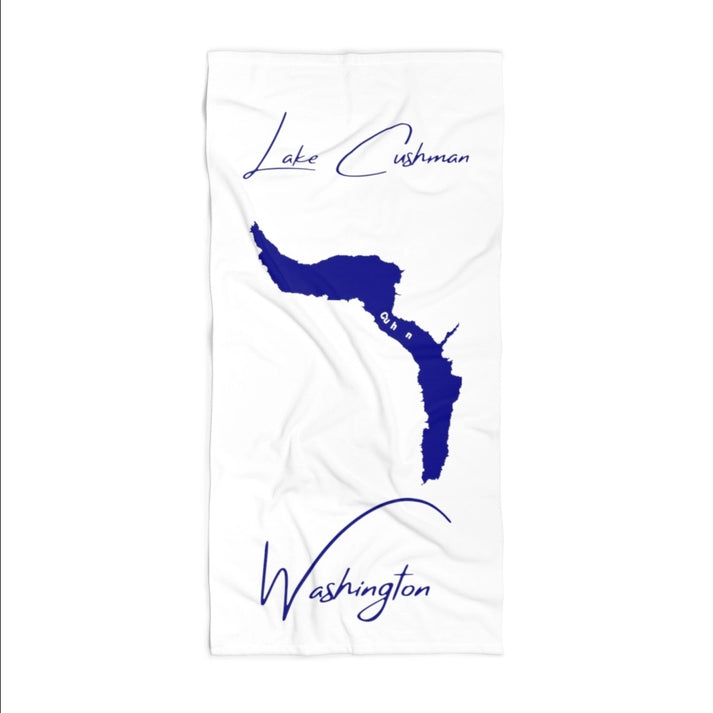 Washington  Lake  Cushman  Beach  Towel  front  position  view  from  front  36  x  72.webp