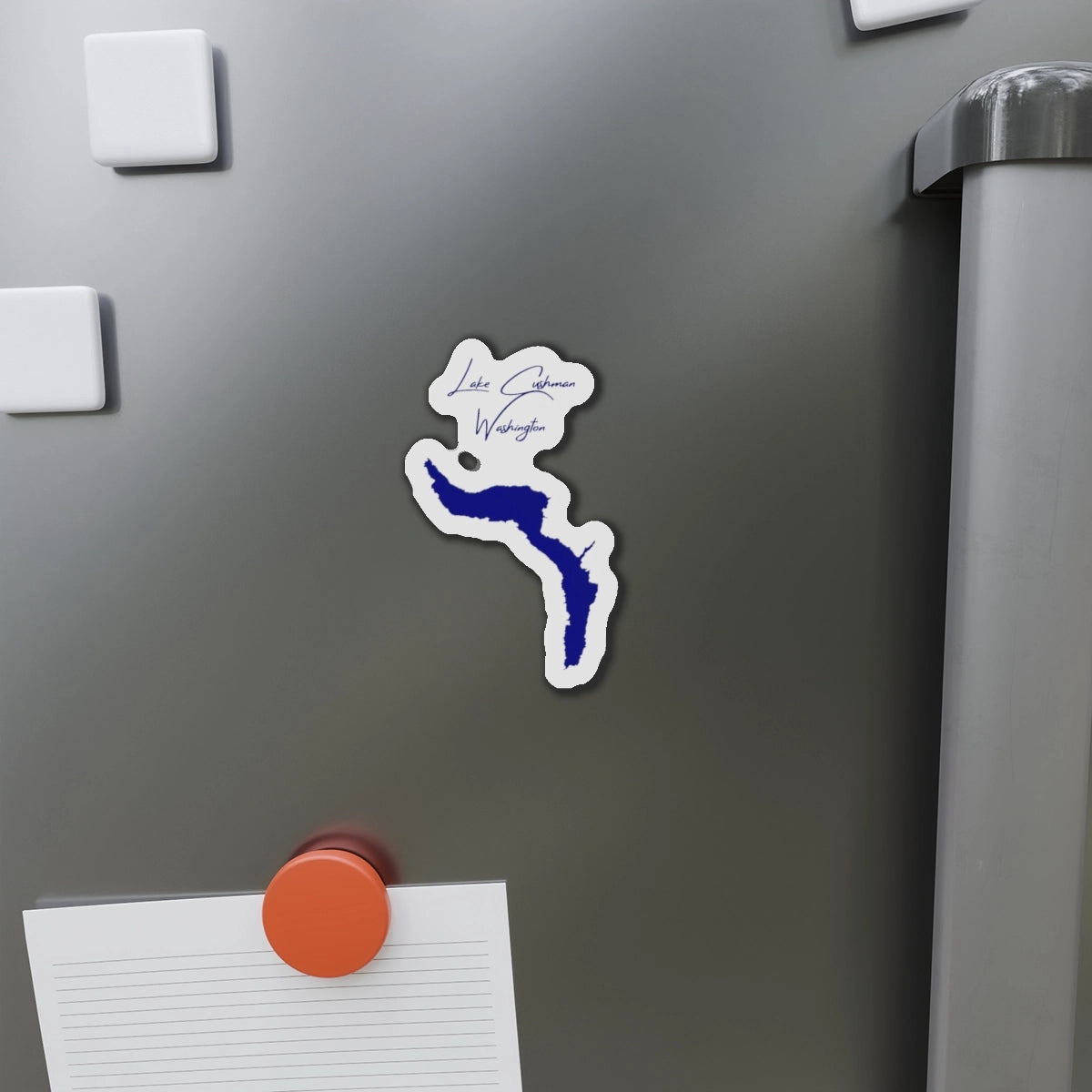 Washington  Lake  Cushman  Die  Cut  Magnet  front  position  view  from  context-1  4  x  4.webp