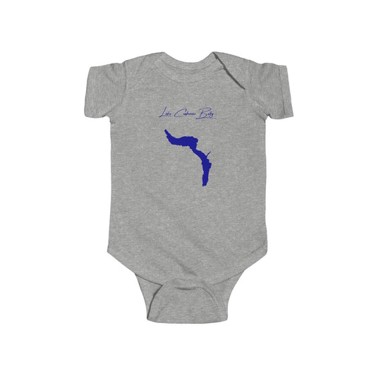Washington  Lake  Cushman  Onesie  front  position  view  from  front  heather.webp
