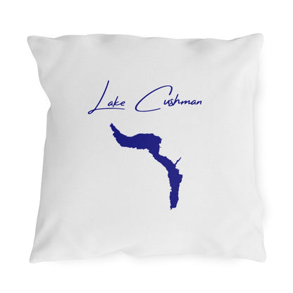 Washington  Lake  Cushman  Outdoor  Pillow  front  position  view  from  front  18  x  18.webp