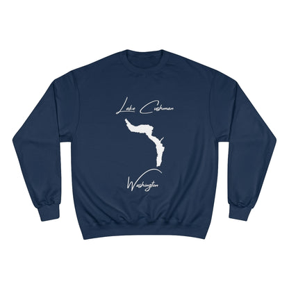 Washington  Lake  Cushman  Sweatshirt  front  position  view  from  front  navy.webp