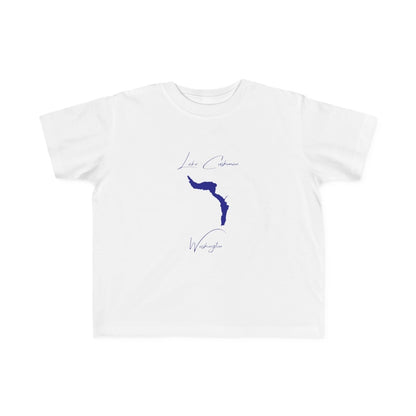 Washington  Lake  Cushman  Toddler  T-shirt  front  position  view  from  front  white.webp