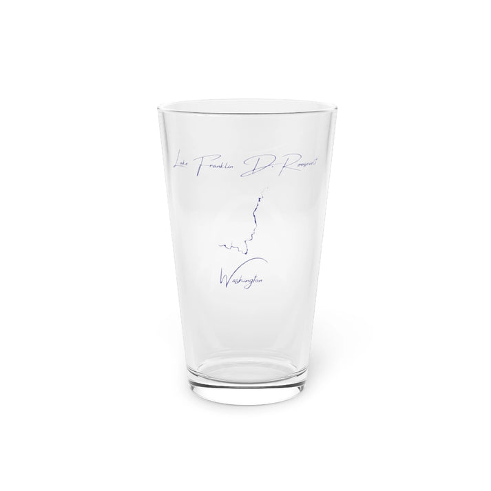 Washington  Lake  Franklin  D.  Roosevelt  16oz  Pint  Glass  front  position  view  from  front  16oz.webp