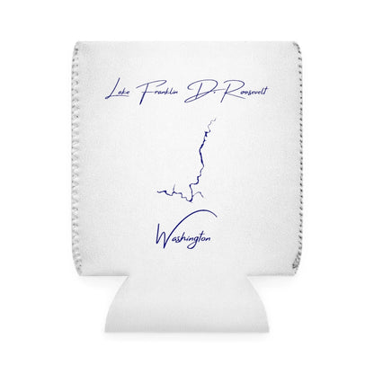 Washington  Lake  Franklin  D.  Roosevelt  Can  Koozie  front  position  view  from  front-1  white.webp