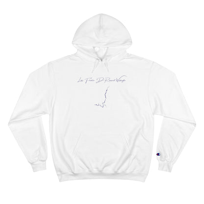 Washington  Lake  Franklin  D.  Roosevelt  Hoodie  front  position  view  from  front  white.webp