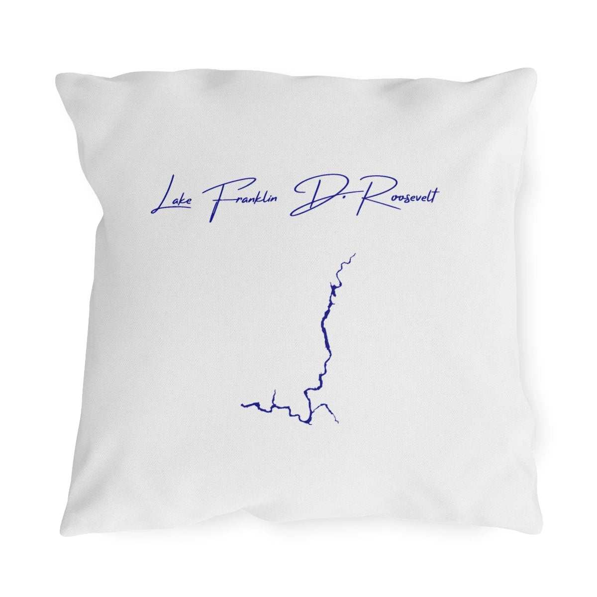 Washington  Lake  Franklin  D.  Roosevelt  Outdoor  Pillow  front  position  view  from  front  18  x  18.webp