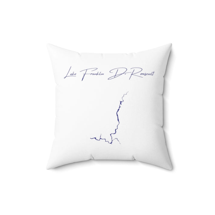 Washington  Lake  Franklin  D.  Roosevelt  Pillow  front  position  view  from  back  16  x  16.webp