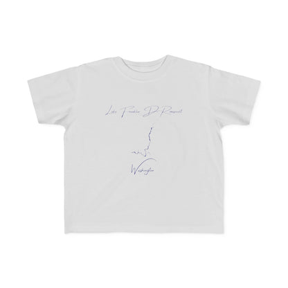 Washington  Lake  Franklin  D.  Roosevelt  Toddler  T-shirt  front  position  view  from  front  silver.webp