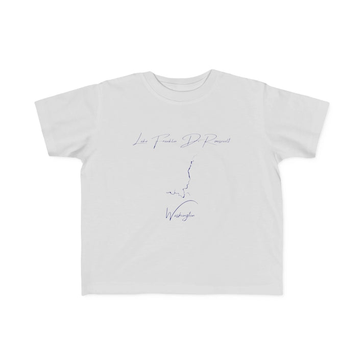 Washington  Lake  Franklin  D.  Roosevelt  Toddler  T-shirt  front  position  view  from  front  silver.webp