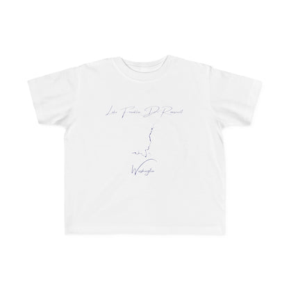 Washington  Lake  Franklin  D.  Roosevelt  Toddler  T-shirt  front  position  view  from  front  white.webp