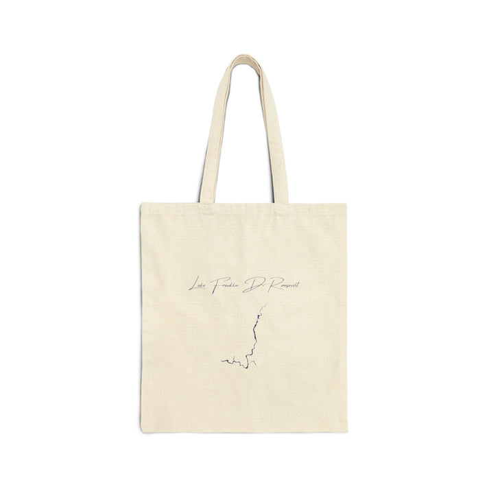 Washington  Lake  Franklin  D.  Roosevelt  Tote  Bag  front  position  view  from  front  15  x  16.webp