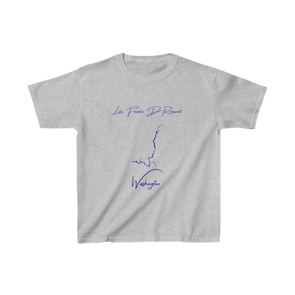 Washington  Lake  Franklin  D.  Roosevelt  Youth  T-shirt  front  position  view  from  front  sport  grey.webp