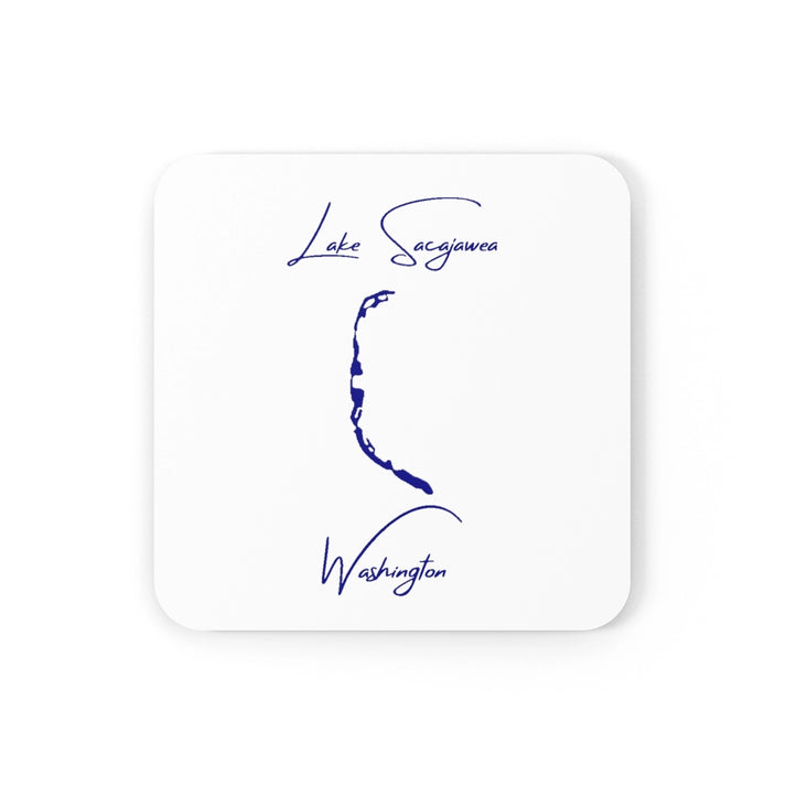 Washington  Lake  Sacajawea  Coaster  Set  front  position  view  from  front  3.75  x  3.75.webp