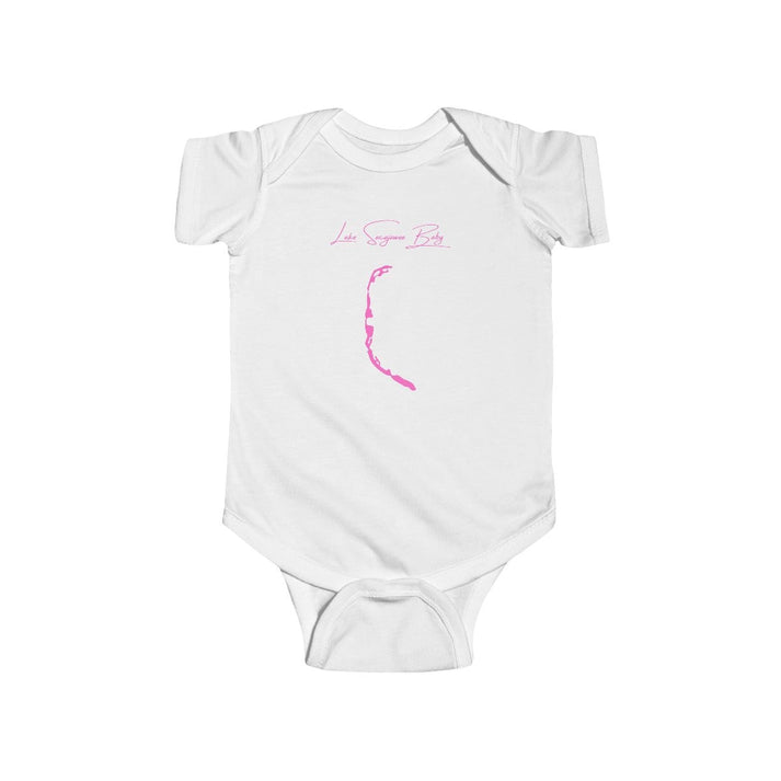 Washington  Lake  Sacajawea  Onesie  front  position  view  from  front  white.webp