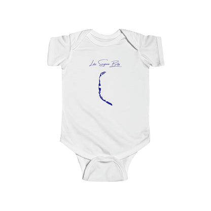 Washington  Lake  Sacajawea  Onesie  front  position  view  from  front  white.webp