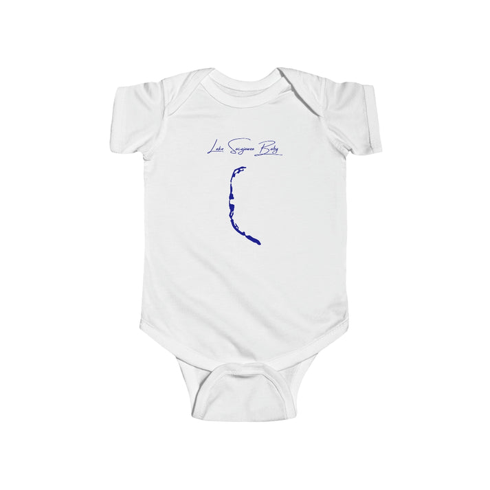 Washington  Lake  Sacajawea  Onesie  front  position  view  from  front  white.webp