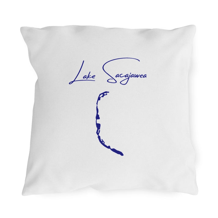Washington  Lake  Sacajawea  Outdoor  Pillow  front  position  view  from  front  18  x  18.webp