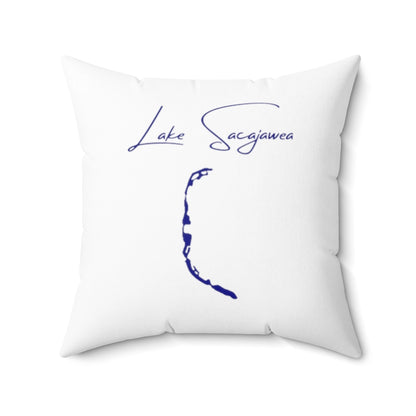 Washington  Lake  Sacajawea  Pillow  front  position  view  from  back  20  x  20.webp