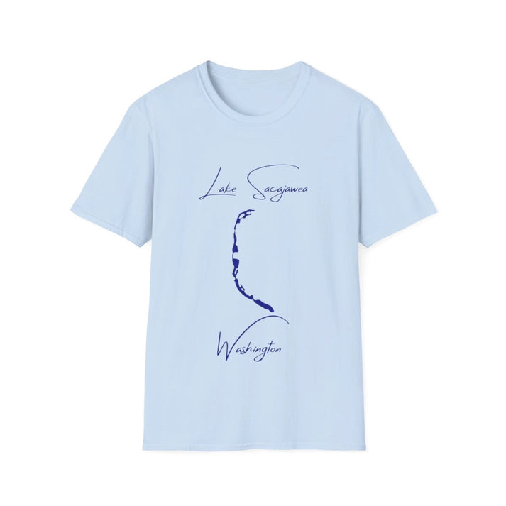 Washington  Lake  Sacajawea  T-shirt  front  position  view  from  front  light  blue.webp