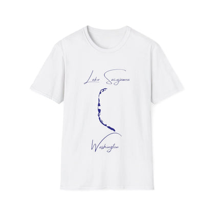 Washington  Lake  Sacajawea  T-shirt  front  position  view  from  front  white.webp