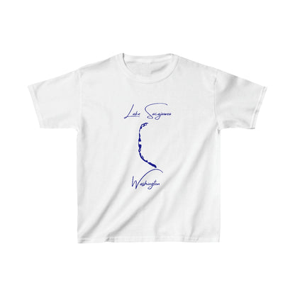 Washington  Lake  Sacajawea  Youth  T-shirt  front  position  view  from  front  white.webp