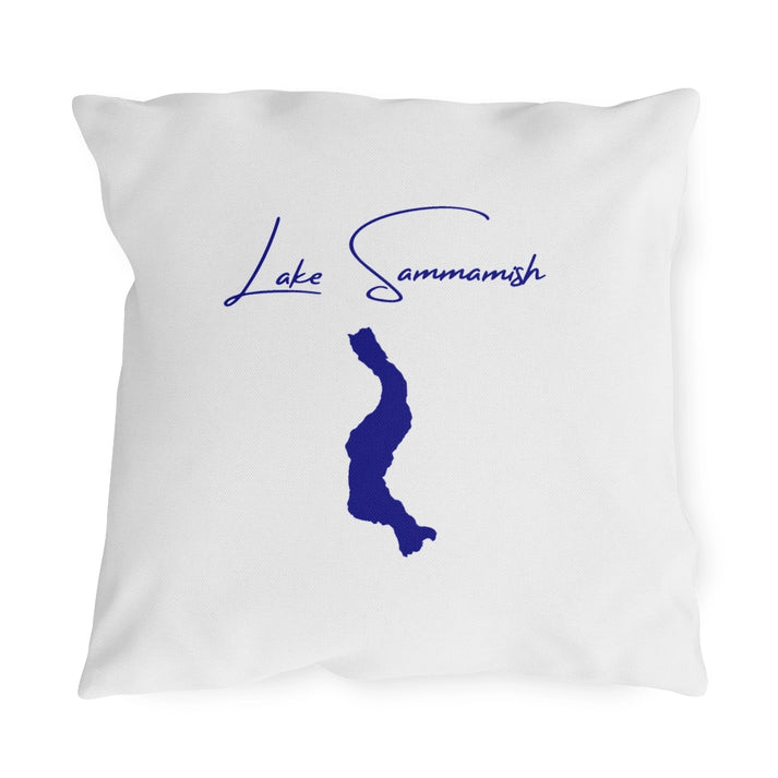 Washington  Lake  Sammamish  Outdoor  Pillow  front  position  view  from  front  18  x  18.webp