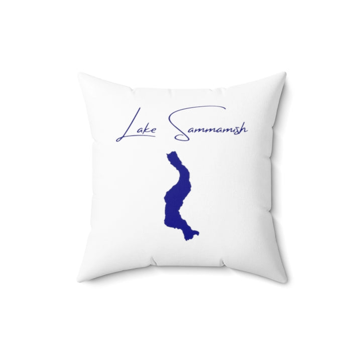 Washington  Lake  Sammamish  Pillow  front  position  view  from  front  16  x  16.webp