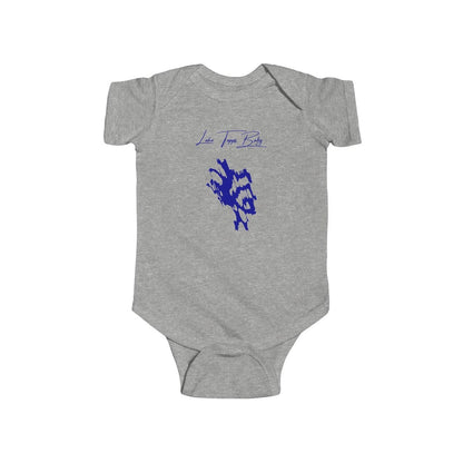 Washington  Lake  Tapps  Onesie  front  position  view  from  front  heather.webp