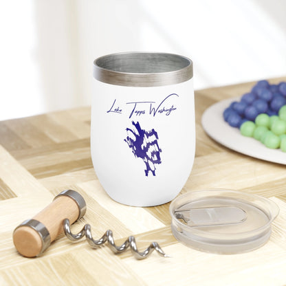 Washington  Lake  Tapps  Wine  Tumbler  other  position  view  from  context  white.webp