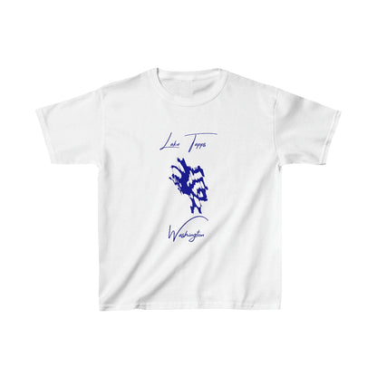Washington  Lake  Tapps  Youth  T-shirt  front  position  view  from  front  white.webp