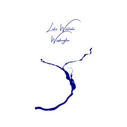 Washington  Lake  Wallula  Vinyl  Decal  other  position  view  from  front  4  x  6.webp