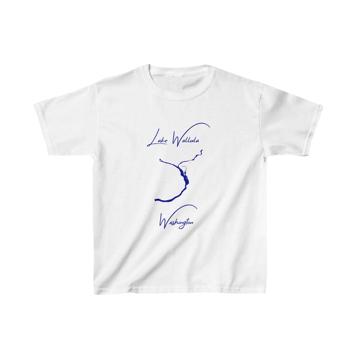 Washington  Lake  Wallula  Youth  T-shirt  front  position  view  from  front  white.webp