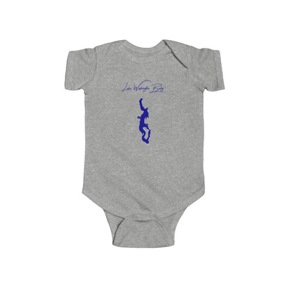 Washington  Lake  Washington  Onesie  front  position  view  from  front  heather.webp