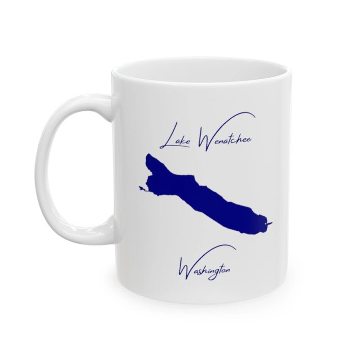 Washington  Lake  Wenatchee  Ceramic  Mug  other  position  view  from  left  11oz.webp