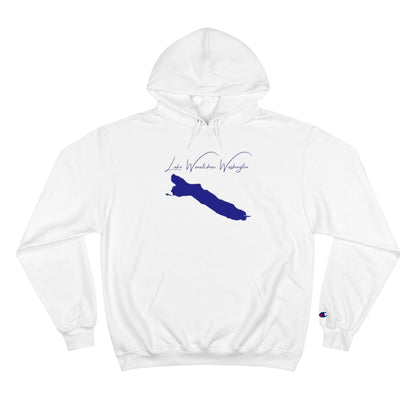 Washington  Lake  Wenatchee  Hoodie  front  position  view  from  front  white.webp