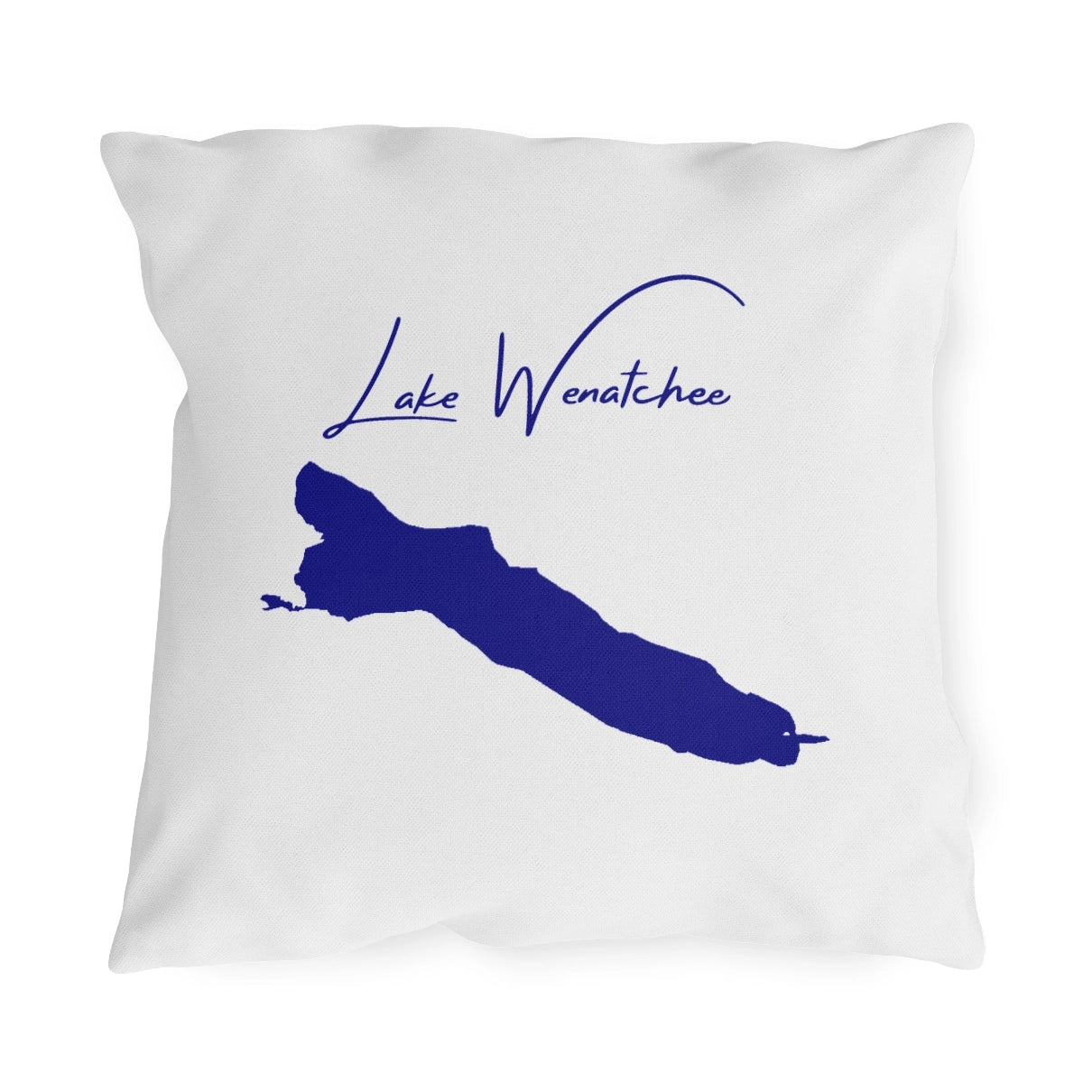 Washington  Lake  Wenatchee  Outdoor  Pillow  front  position  view  from  front  18  x  18.webp