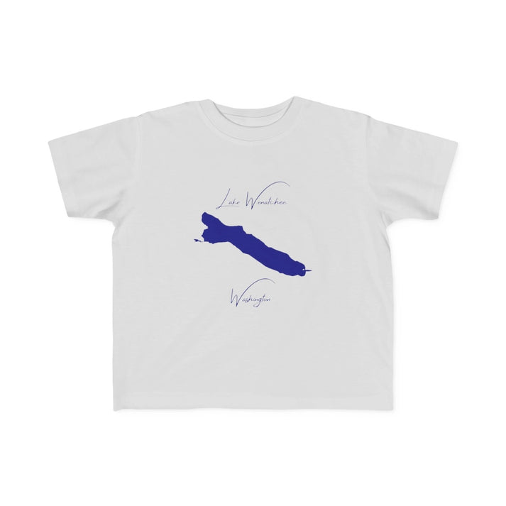 Washington  Lake  Wenatchee  Toddler  T-shirt  front  position  view  from  front  silver.webp