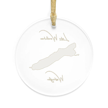 Washington  Lake  Wenatchee  Tree  Ornament  other  position  view  from  back  round.webp